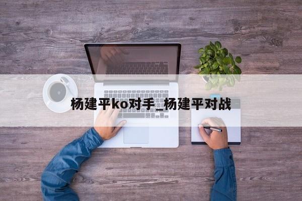 杨建平ko对手_杨建平对战